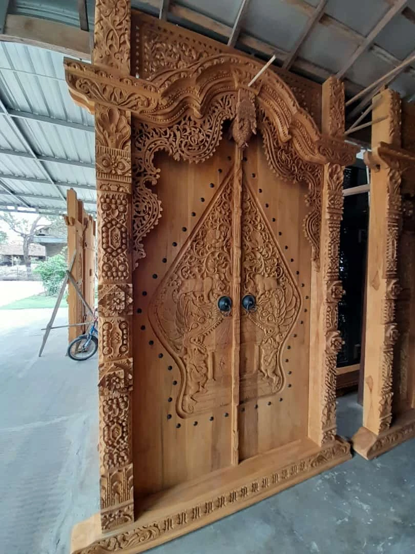 Gebyok Minimalis Modern Kayu Jati – Perpaduan Tradisi dan Kontemporer - Foto 3